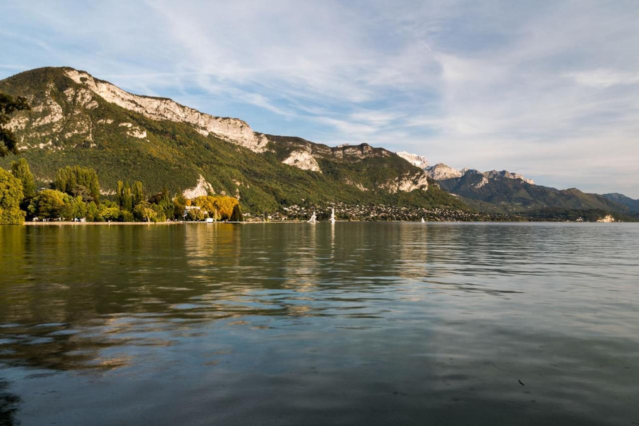 Le Matignon - Design Apartment Facing Lake Annecy Exteriör bild